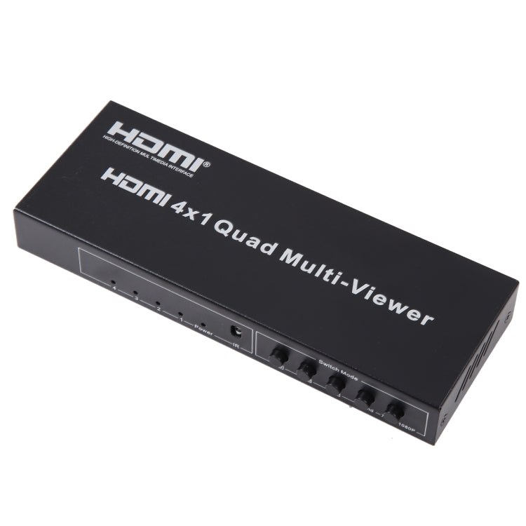 4 in 1 Out HDMI Quad Multi-viewer with Seamless Switcher, EU Plug, 4 x 1, EU Plug, 4 x 1, AU Plug, 4 x 1, UK Plug, 4 x 1, US Plug