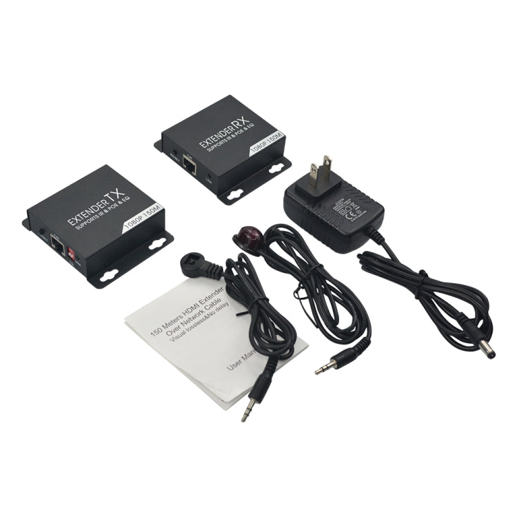150m Over Network Cable Visual Lossless & No Delay HDMI Extender, 150m