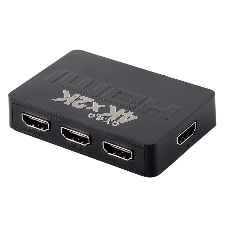 4K 3 Ports HDMI Switch with Remote Control, 3 Inputs to 1 output 4K