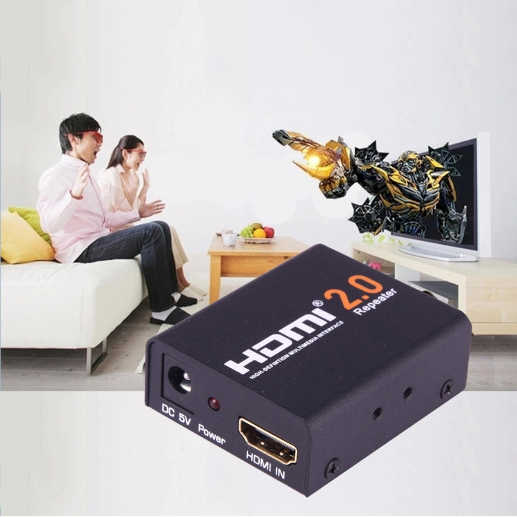 2160P Full HD HDMI 2.0 Amplifier Repeater,  Support 4K x 2K, 3D, HDMI 2.0 2160P