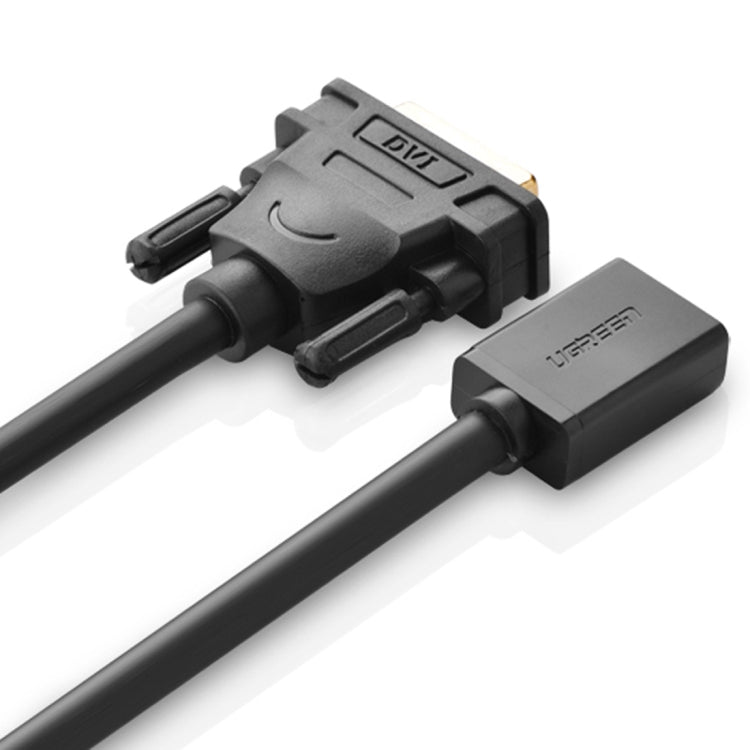 UGREEN DVI D(24+1) Male to HDMI Male HD 2K Two-way Interchanging Line,Length: 1.5m, Length: 1.5m