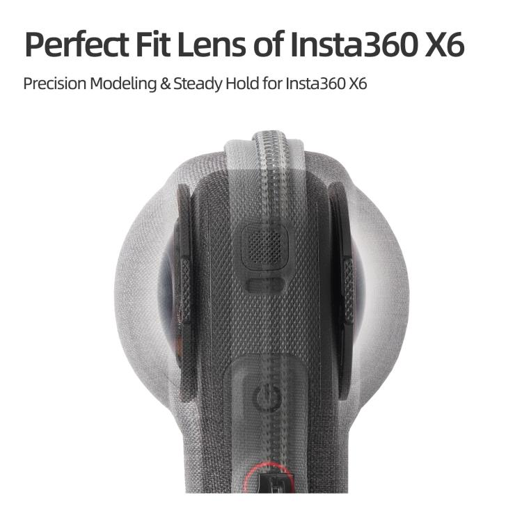 For Insta360 X6 Sunnylife Portable Carrying Case Mini Body Protective Bag, Mini Body Bag