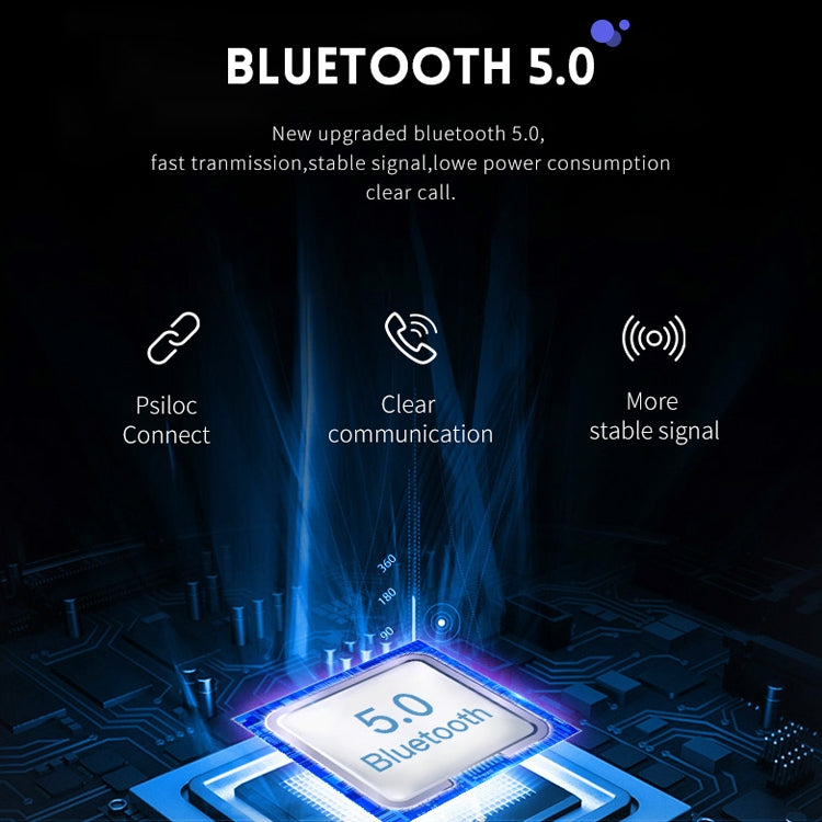 Q2 TWS Bluetooth 5.0 Binaural Stereo Wireless Sports Bluetooth Earphone