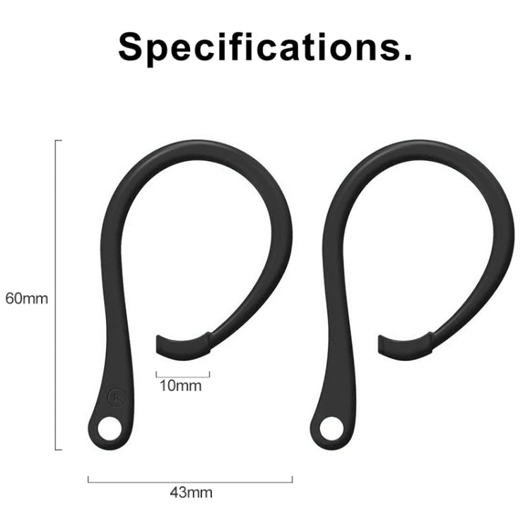 For AirPods 1 / 2 / Pro Anti-lost Silicone Earphone Ear-hook