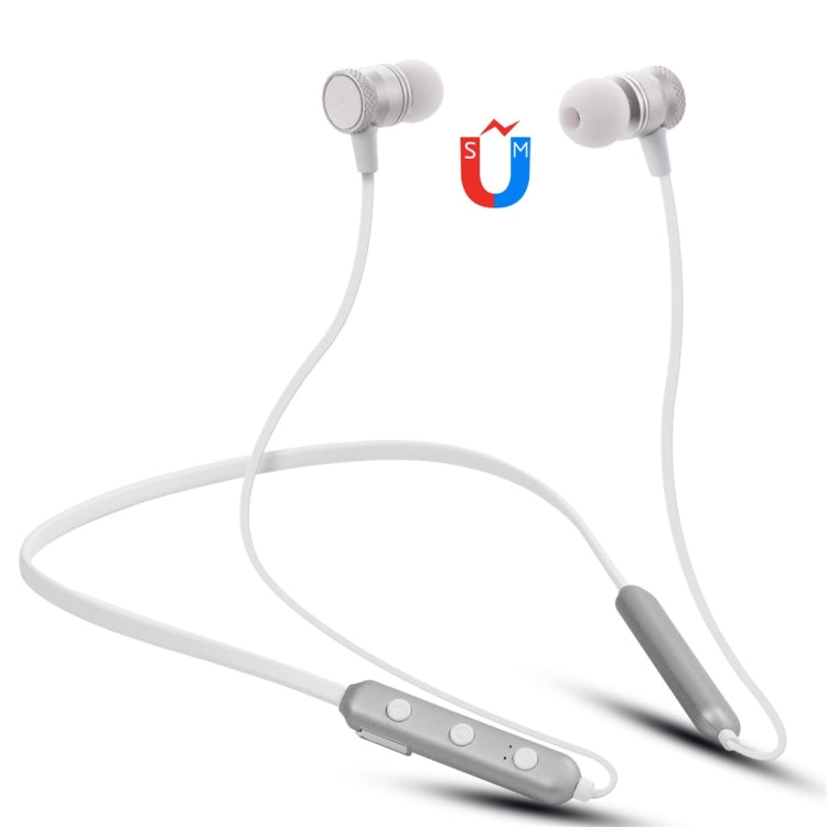 BT-890 Bluetooth 4.2 Hanging Neck Design Bluetooth Headset, Support Music Play & Switching & Volume Control & Answer