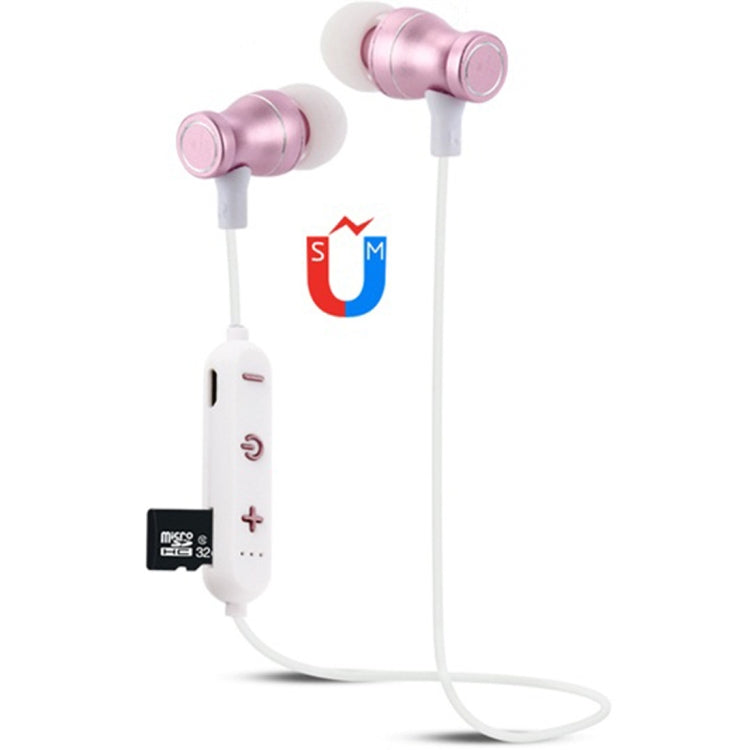 F11 Bluetooth 4.2 Hanging Neck Design Bluetooth Headset, Support Music Play & Switching & Volume Control & Answer