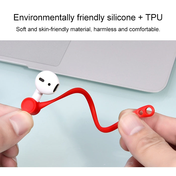 Wireless Headphones Lanyard Anti-lost Headphones for Apple AirPods 1 / 2