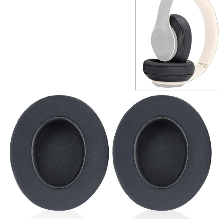 2 PCS For Beats Studio 2.0 / 3.0 Headphone Protective Cover Ice Gel Earmuffs (Grey White), Red, Titanium Color, Black, Blue