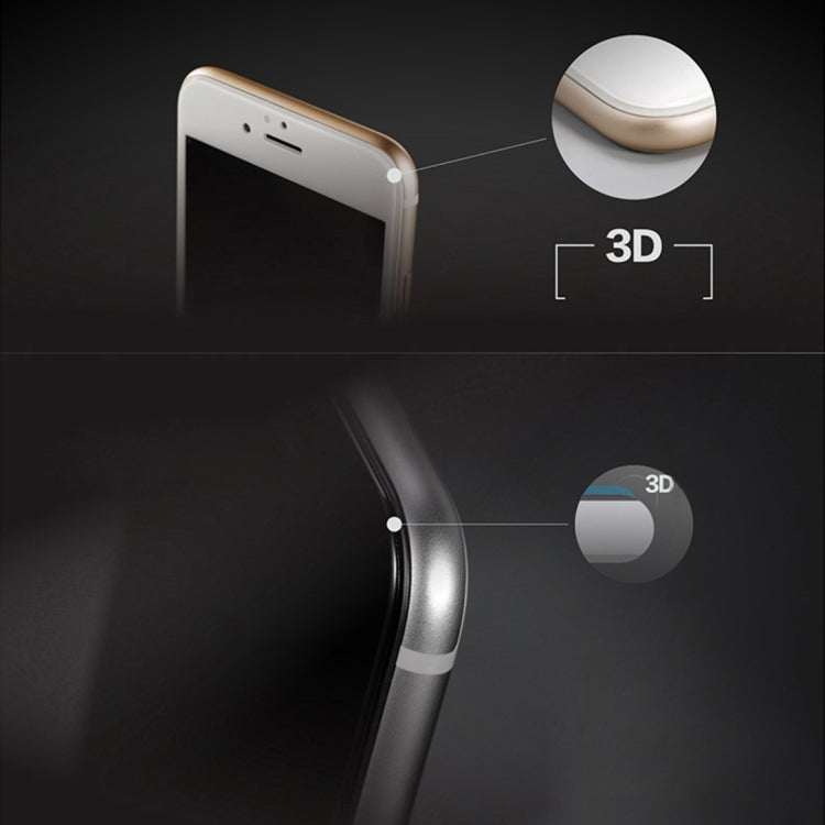 0.26mm 9H Surface Hardness 3D Explosion-proof Tempered Glass Screen Film for iPhone 6 Plus & 6s Plus, For iPhone 6 Plus & 6s Plus Black (1 PC), For iPhone 6 Plus & 6s Plus White (1 PC)