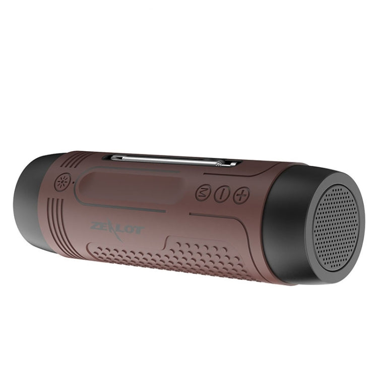 ZEALOT S1 Multifunctional Bass Wireless Bluetooth Speaker, Built-in Microphone, Support Bluetooth Call & AUX & TF Card & LED Lights