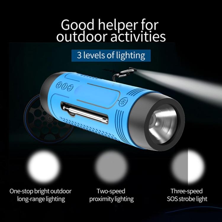 ZEALOT S1 Multifunctional Bass Wireless Bluetooth Speaker, Built-in Microphone, Support Bluetooth Call & AUX & TF Card & LED Lights