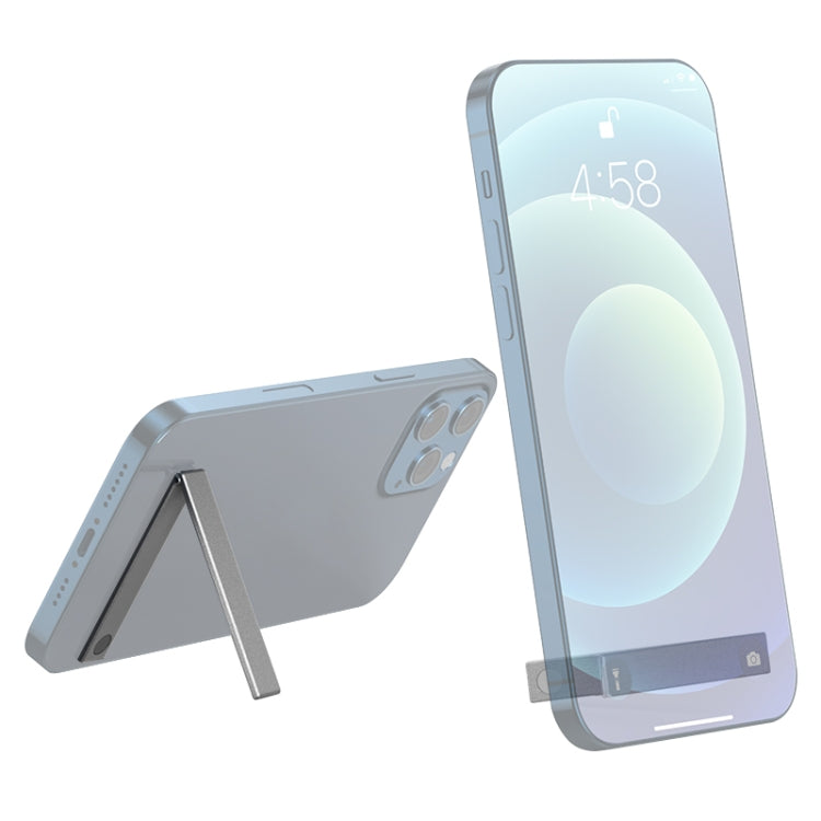 R-JUST SJ07 Linear Shape Magnetic Folding Portable Aluminum Alloy Mobile Phone Holder, SJ07