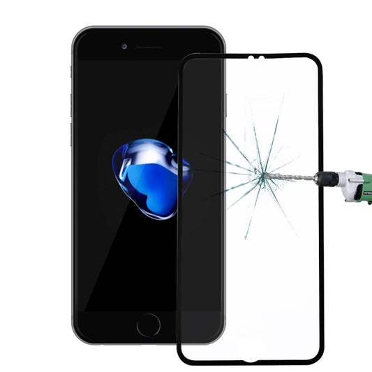 For iPhone 8 / 7 / 6 / 6s 0.26mm 9H Surface Hardness Explosion-proof Silk-screen Tempered Glass Full Screen Film with Colored Sides, For iPhone 7 (0.26mm) (1 PC), iPhone 7 (0.26mm)