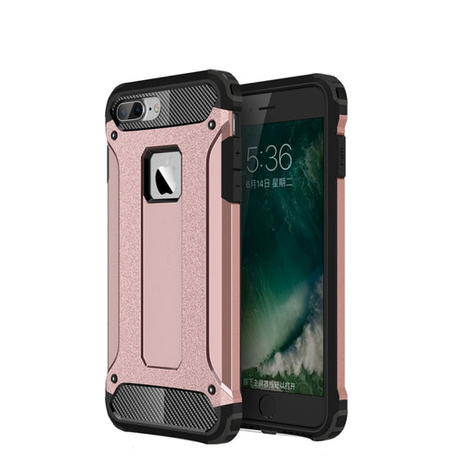 For iPhone 8 Plus & 7 Plus   Tough Armor TPU + PC Combination Case, For iPhone 7 Plus, For iPhone 8P & 7P