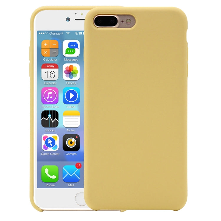 Pure Color Liquid Silicone Case for iPhone 8 Plus & 7 Plus, For 8P & 7P, 8P & 7P, iPhone 8P & 7P
