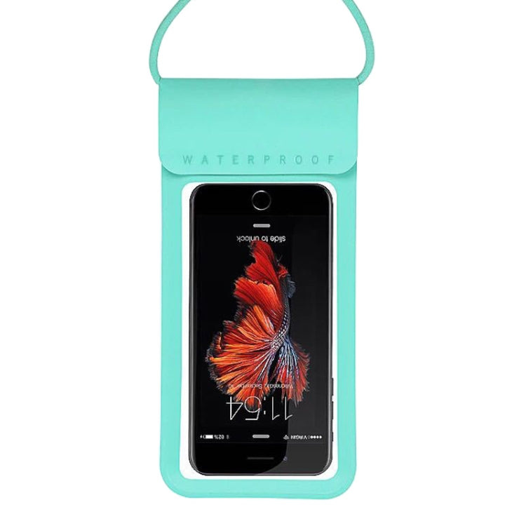 Outdoor Diving Swimming Mobile Phone Touch Screen Waterproof Bag for 5.1 to 6 Inch Mobile Phone