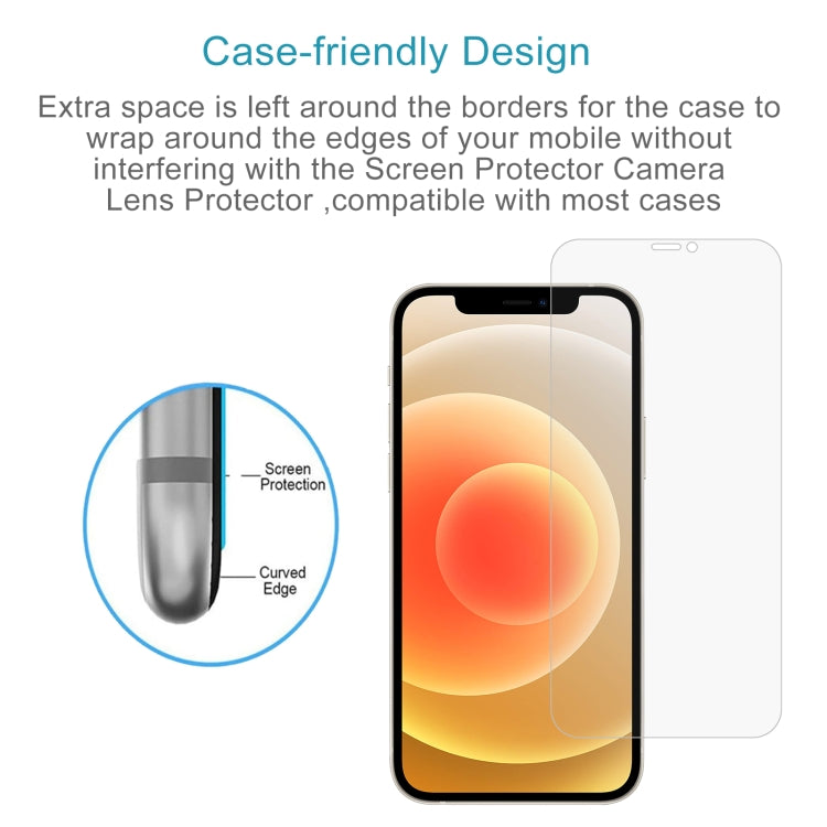For iPhone 12 / 12 Pro 0.26mm 9H 2.5D Tempered Glass Film (Open Hole), For iPhone 12 / 12 Pro
