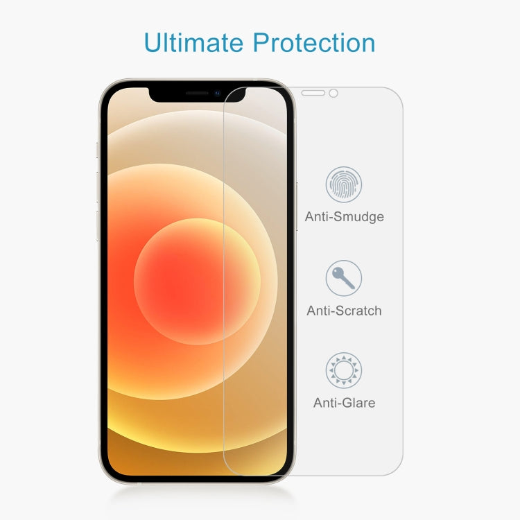 For iPhone 12 / 12 Pro 0.26mm 9H 2.5D Tempered Glass Film (Open Hole), For iPhone 12 / 12 Pro