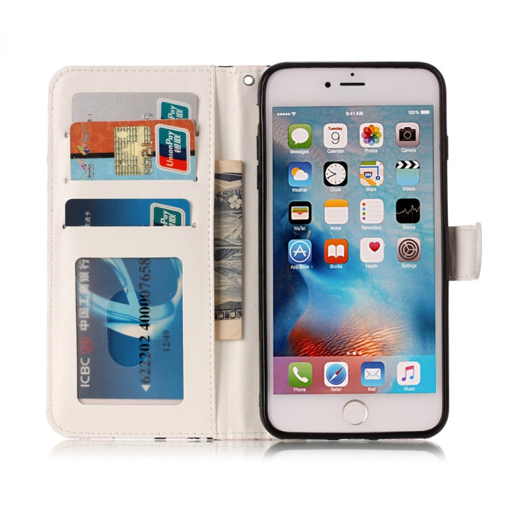 For iPhone 8 Plus & 7 Plus Embossed Horizontal Flip Leather Case with Holder & Card Slots & Wallet & Photo Frame, For iPhone 8 Plus & 7 Plus, For 8P & 7P