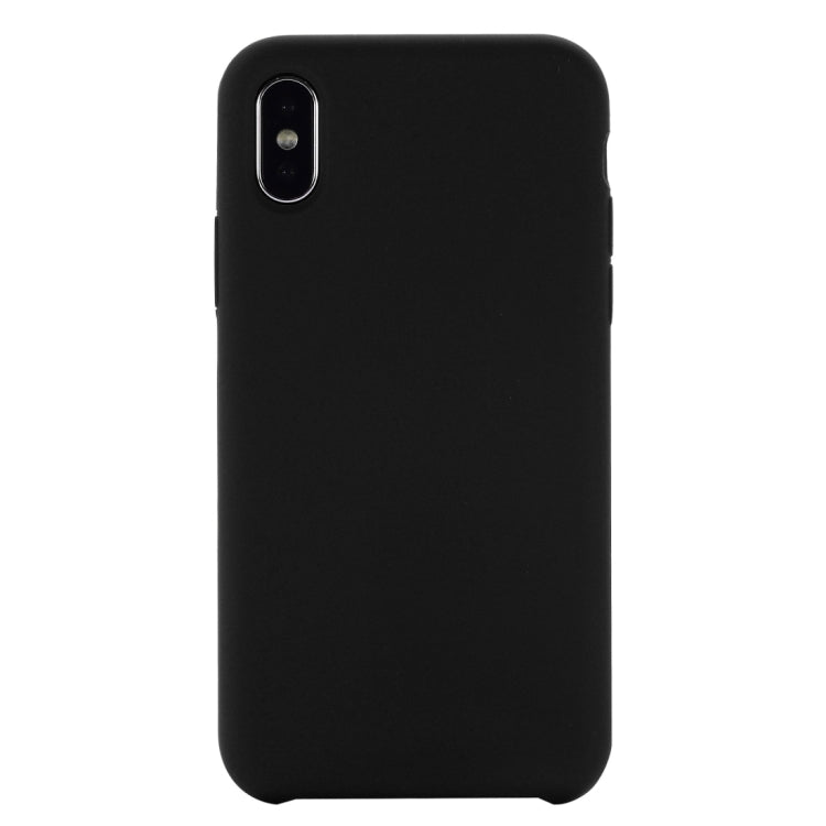For iPhone XS Max Four Corners Full Coverage Liquid Silicone Protective Case Back Cover, XS Max, For XS Plus, For XS Max