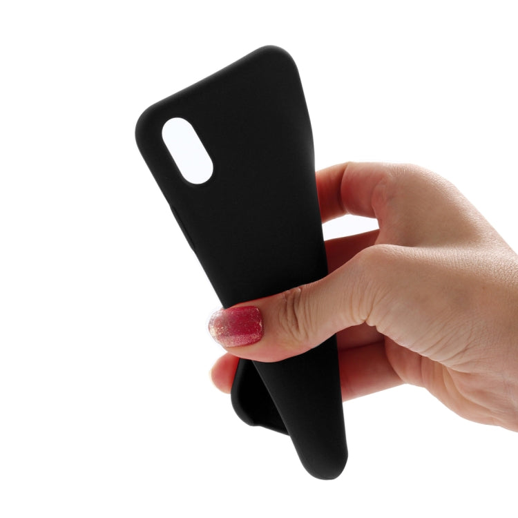 For iPhone XS Max Four Corners Full Coverage Liquid Silicone Protective Case Back Cover, XS Max, For XS Plus, For XS Max