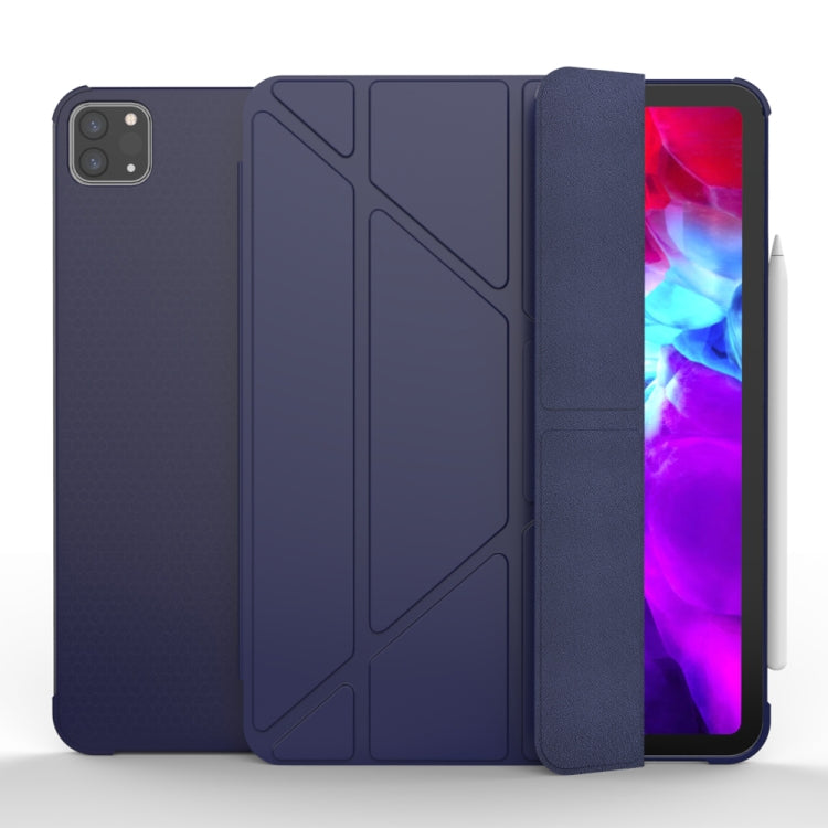 Multi-folding TPU Leather Tablet Case for iPad Pro 11 2022 / 2021 / 2020 / 2018, For iPad Pro 11 2022 / 2021 / 2020 / 2022, For iPad Pro 11 2022 / 2021 / 2020 / 2021, For iPad Pro 11 2022 / 2021 / 2020 / 2020, For iPad Pro 11 2022 / 2021 / 2020 / 2019 ...