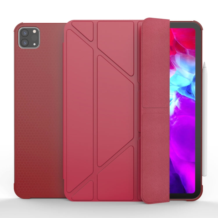 Multi-folding TPU Leather Tablet Case for iPad Pro 11 2022 / 2021 / 2020 / 2018, For iPad Pro 11 2022 / 2021 / 2020 / 2022, For iPad Pro 11 2022 / 2021 / 2020 / 2021, For iPad Pro 11 2022 / 2021 / 2020 / 2020, For iPad Pro 11 2022 / 2021 / 2020 / 2019 ...