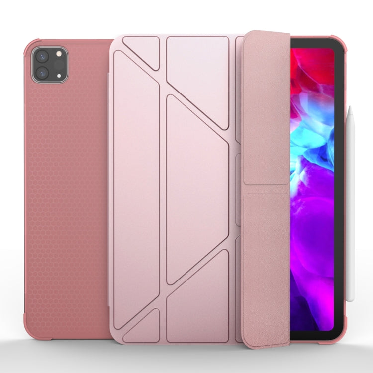 Multi-folding TPU Leather Tablet Case for iPad Pro 11 2022 / 2021 / 2020 / 2018, For iPad Pro 11 2022 / 2021 / 2020 / 2022, For iPad Pro 11 2022 / 2021 / 2020 / 2021, For iPad Pro 11 2022 / 2021 / 2020 / 2020, For iPad Pro 11 2022 / 2021 / 2020 / 2019 ...