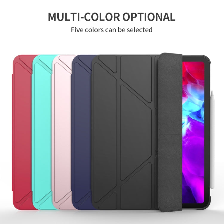 Multi-folding TPU Leather Tablet Case for iPad Pro 11 2022 / 2021 / 2020 / 2018, For iPad Pro 11 2022 / 2021 / 2020 / 2022, For iPad Pro 11 2022 / 2021 / 2020 / 2021, For iPad Pro 11 2022 / 2021 / 2020 / 2020, For iPad Pro 11 2022 / 2021 / 2020 / 2019 ...