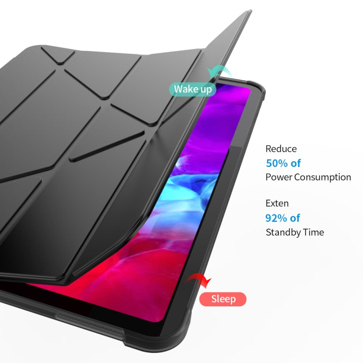 Multi-folding TPU Leather Tablet Case for iPad Pro 11 2022 / 2021 / 2020 / 2018, For iPad Pro 11 2022 / 2021 / 2020 / 2022, For iPad Pro 11 2022 / 2021 / 2020 / 2021, For iPad Pro 11 2022 / 2021 / 2020 / 2020, For iPad Pro 11 2022 / 2021 / 2020 / 2019 ...