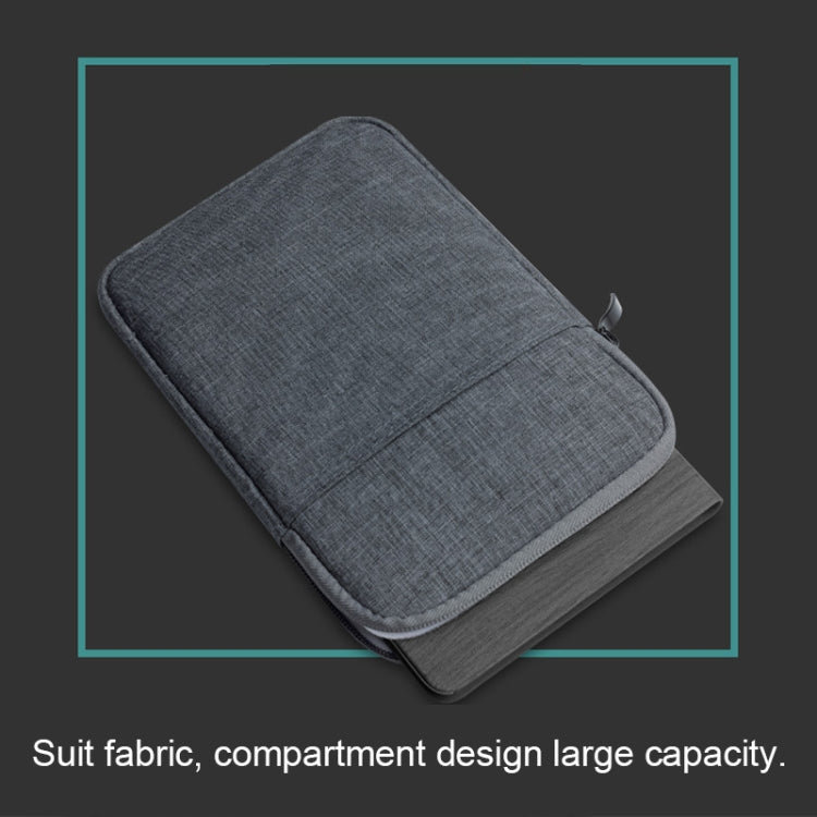 Shockproof Canvas + Space Cotton + Plush Protective Bag for iPad Mini 5 2019