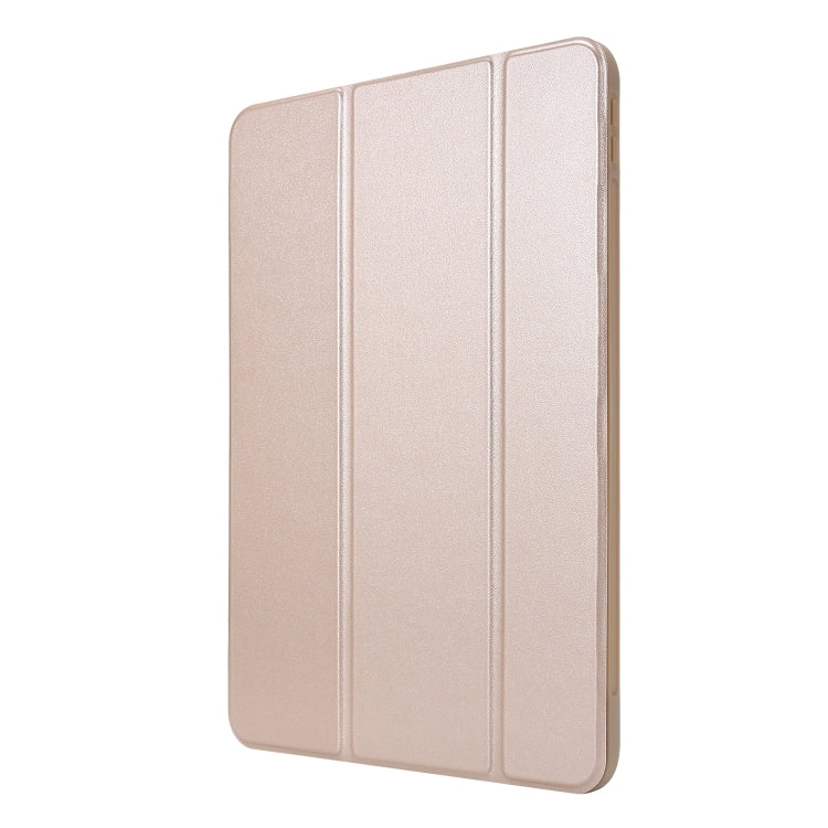 For iPad Pro 11 (2020) PC + PU Leather Tablet Case with Three-folding Holder, For iPad Pro 11 (2020)