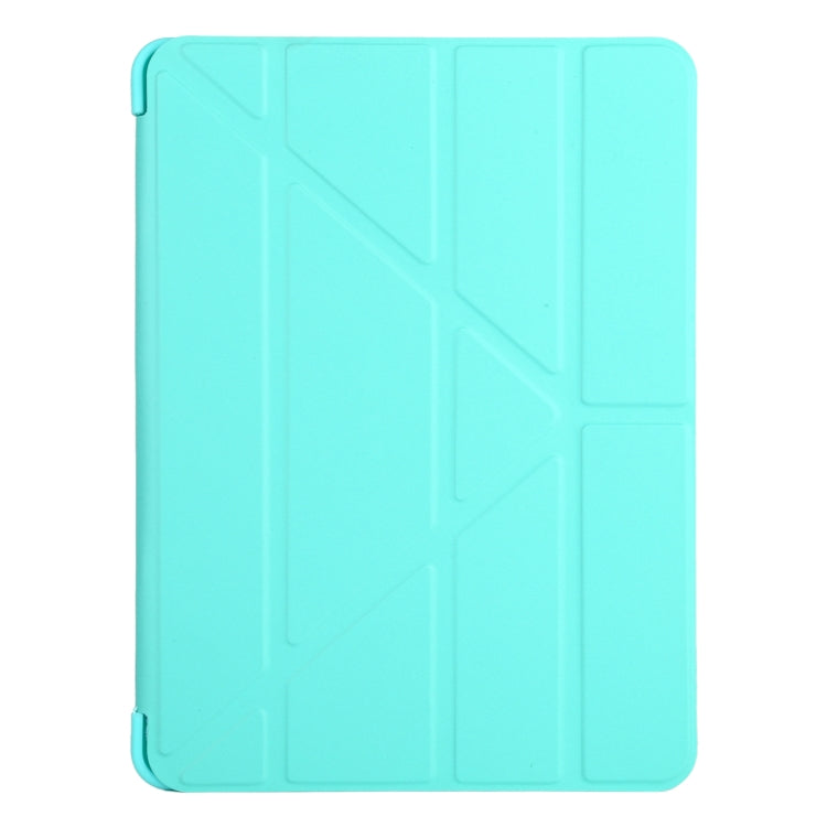 Millet Texture PU+ Silicone Full Coverage Leather Case with Multi-folding Holder for iPad Air (2020) 10.9 inch, For iPad Air (2020) 10.9 inch