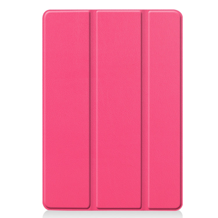 For iPad 10.2 Custer Texture Horizontal Flip Smart PU Leather Case with Sleep / Wake-up Function & Three-folding Holder, For iPad 10.2
