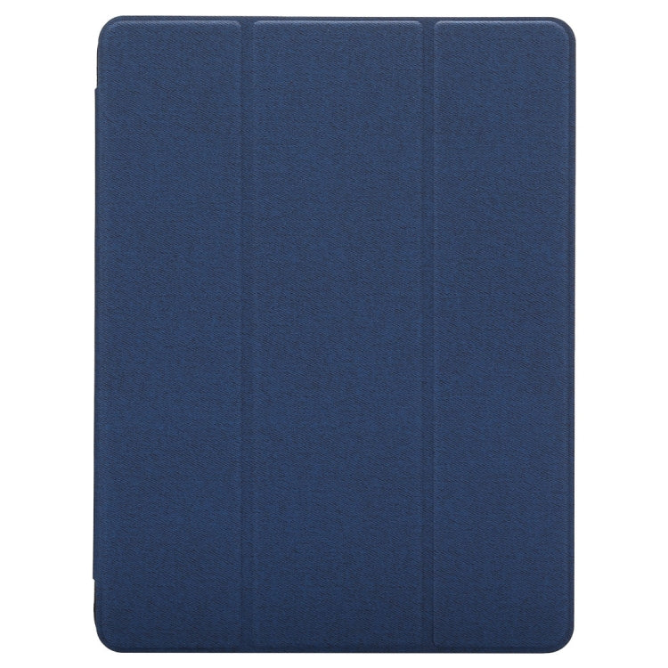 Cloth Texture Pattern Horizontal Flip Leather Case for iPad Pro 10.5 inch ,with Three-folding Holder & Pen Slots , For  iPad Pro 10.5, For iPad Pro 10.5