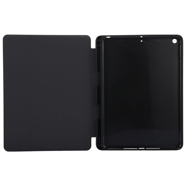 Cloth Texture Pattern Horizontal Flip Leather Case for iPad Pro 10.5 inch ,with Three-folding Holder & Pen Slots , For  iPad Pro 10.5, For iPad Pro 10.5