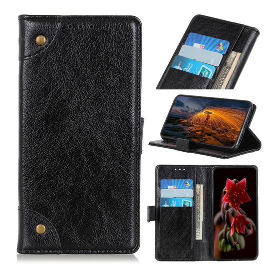 For iPhone 11 Pro Copper Buckle Nappa Texture Horizontal Flip Leather Case, with Holder & Card Slots & Wallet, For XI (2019)