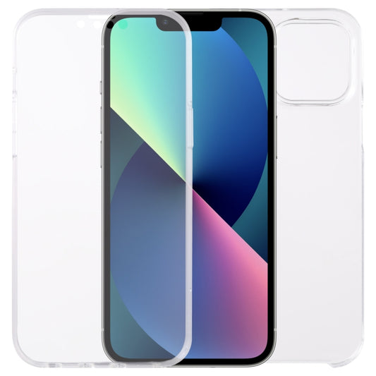 For iPhone 13 mini PC+TPU Ultra-Thin Double-Sided All-Inclusive Transparent Case, For iPhone 13 mini