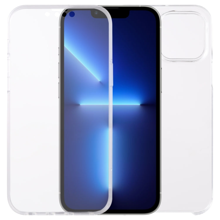 For iPhone 13 Pro PC+TPU Ultra-Thin Double-Sided All-Inclusive Transparent Case, For iPhone 13 Pro