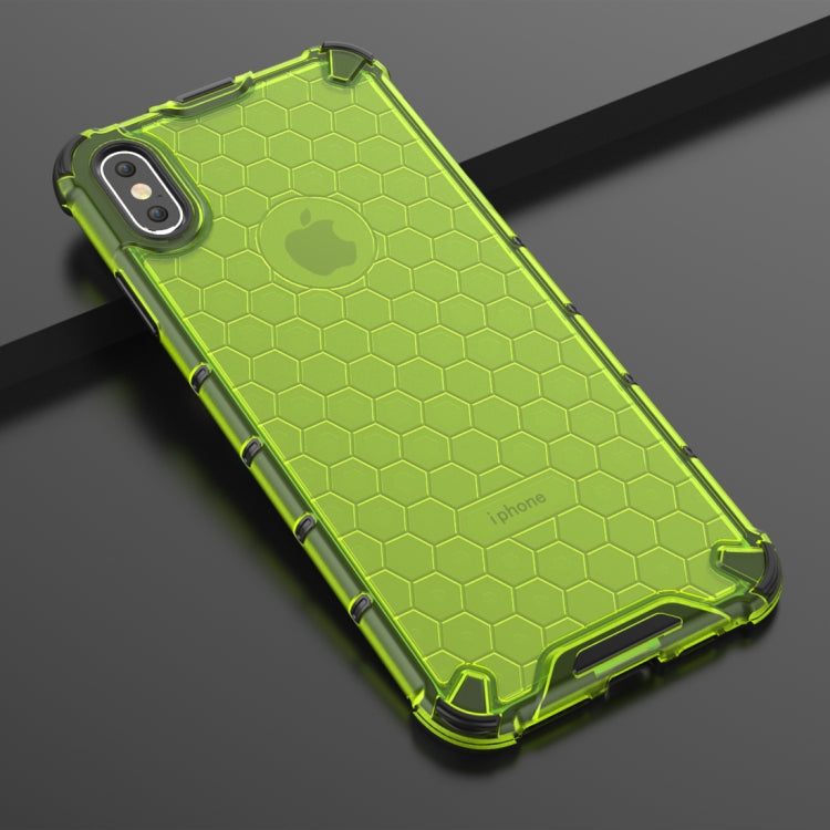 For iPhone XS Max Shockproof Honeycomb PC + TPU Protective Case, For iPhone XS Max