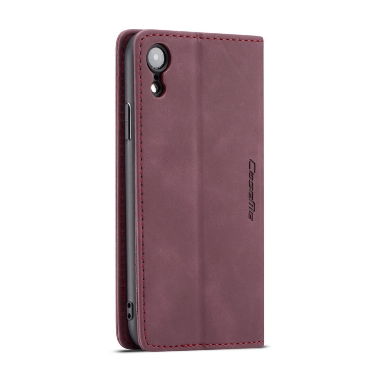 For iPhone XR CaseMe-013 Multifunctional Retro Frosted Horizontal Flip Leather Case with Card Slot & Holder & Wallet, For iPhone XR