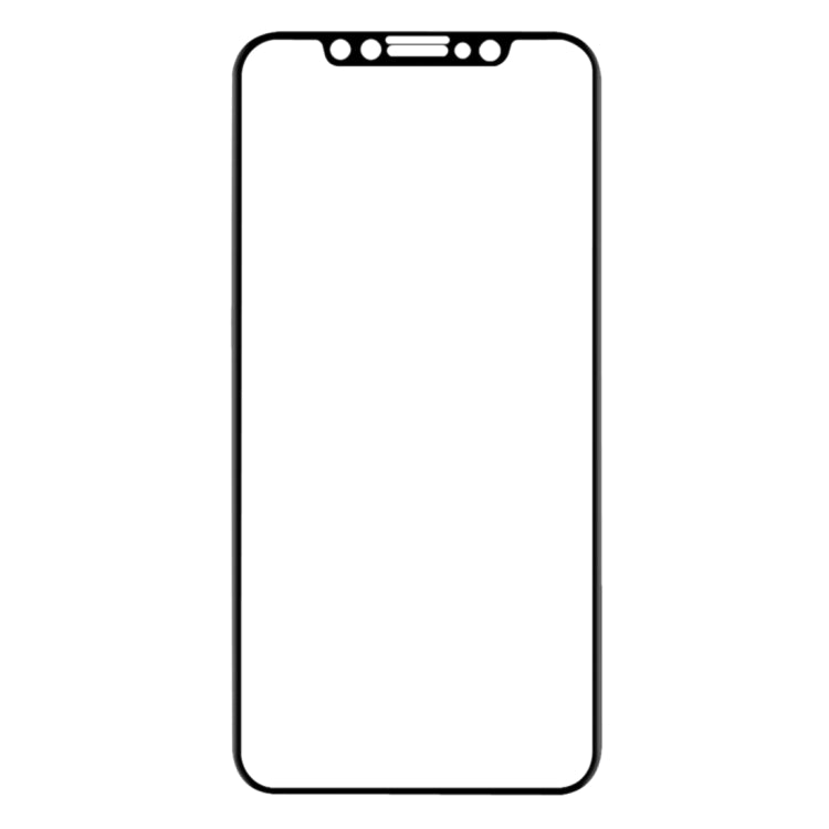 For iPhone 11 Pro / XS / X 0.1mm 9H Full Screen Flexible Fiber Tempered Glass Film, For iPhone 11 Pro / XS / X Black, For iPhone 11 Pro / XS / X  White