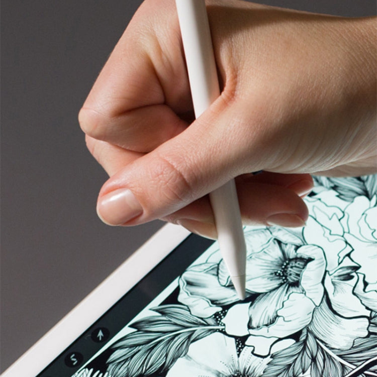 4 PCS Non-slip Mute Wear-resistant Nib Cover for Apple Pencil 1 / 2, Mint Green, Transparent, Dark Blue, White