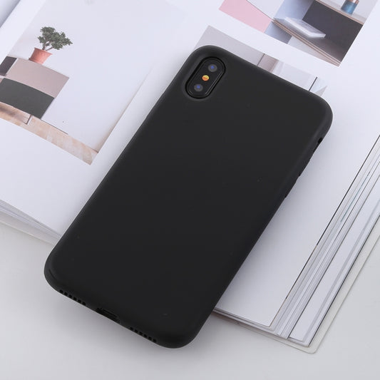 For iPhone X / XS Shockproof Solid Color Liquid Silicone Feel TPU Case, iPhone XS / S, iPhone XS / X