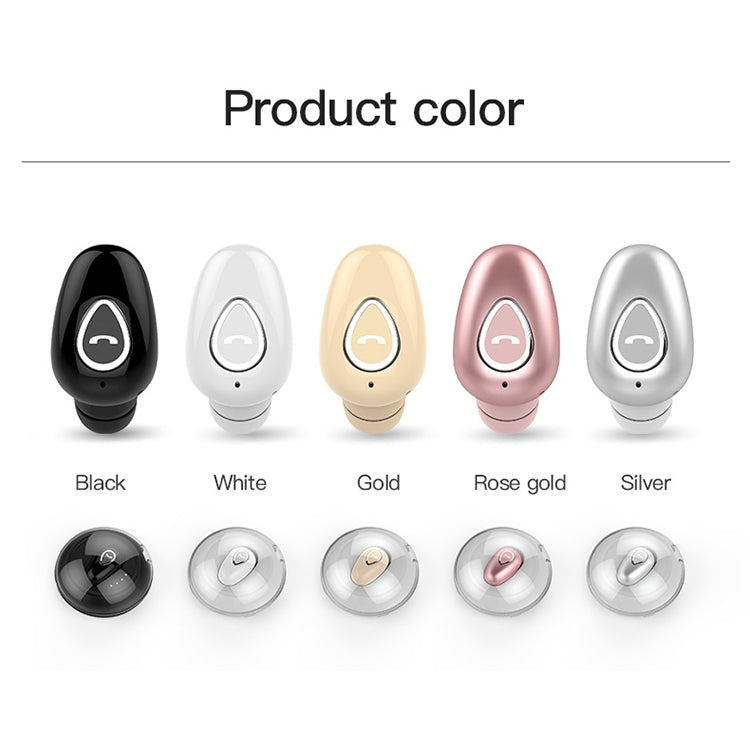 YX01 Sweatproof Bluetooth 4.1 Wireless Bluetooth Earphone with Charging Box, Support Memory Connection & HD Call, with Charging Box Rose Gold, with Charging Box Silver, with Charging Box White, with Charging Box Black, with Charging Box Flesh Color