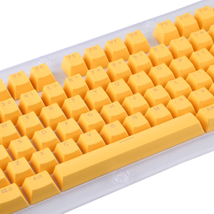 ABS Translucent Keycaps, OEM Highly Mechanical Keyboard, Universal Game Keyboard, Yellow, Black, Orange, Pink, Grey, Blue, Purple, Red, White