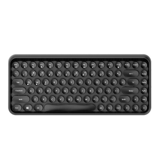 Ajazz 308I Tablet Mobile Phone Computer Household Office Wireless Keyboard, Black