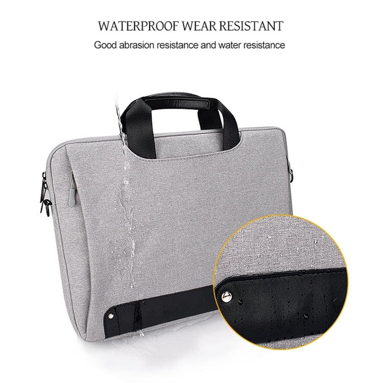 DJ08 Oxford Cloth Waterproof Wear-resistant Laptop Bag for 13.3 inch Laptops, with Concealed Handle & Luggage Tie Rod & Adjustable Shoulder Strap, 13.3 inch