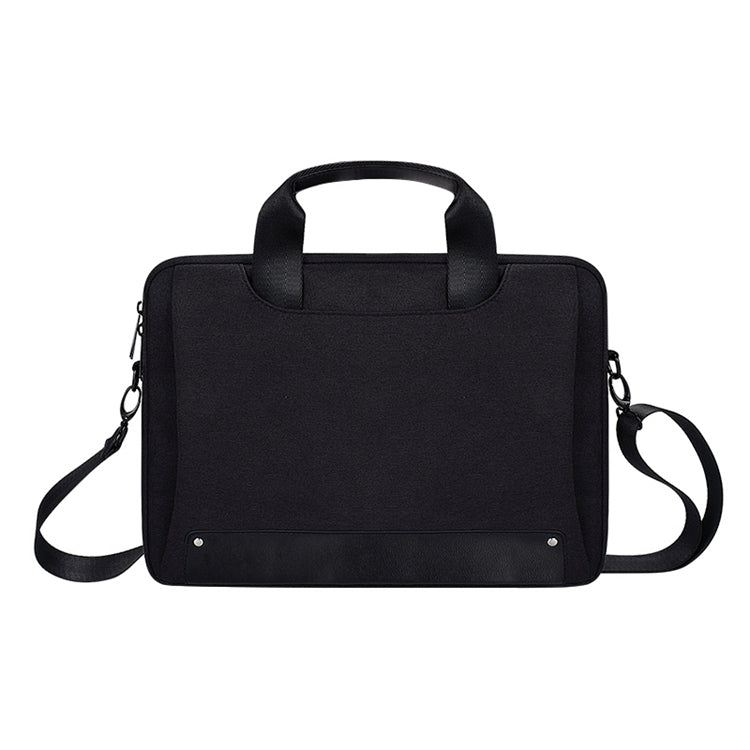 DJ08 Oxford Cloth Waterproof Wear-resistant Laptop Bag for 14.1 inch Laptops, with Concealed Handle & Luggage Tie Rod & Adjustable Shoulder Strap, 14.1 inch