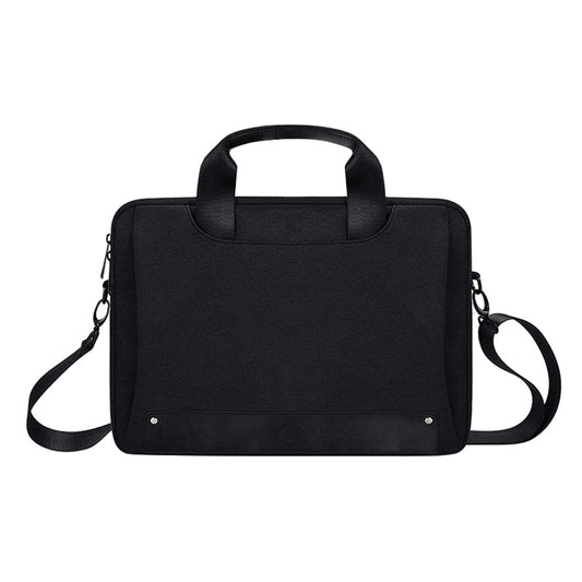 DJ08 Oxford Cloth Waterproof Wear-resistant Laptop Bag for 15.4 inch Laptops, with Concealed Handle & Luggage Tie Rod & Adjustable Shoulder Strap, 15.4 inch